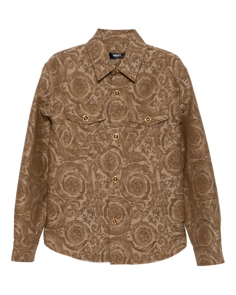Versace Barocco Jacke - Braun Braun