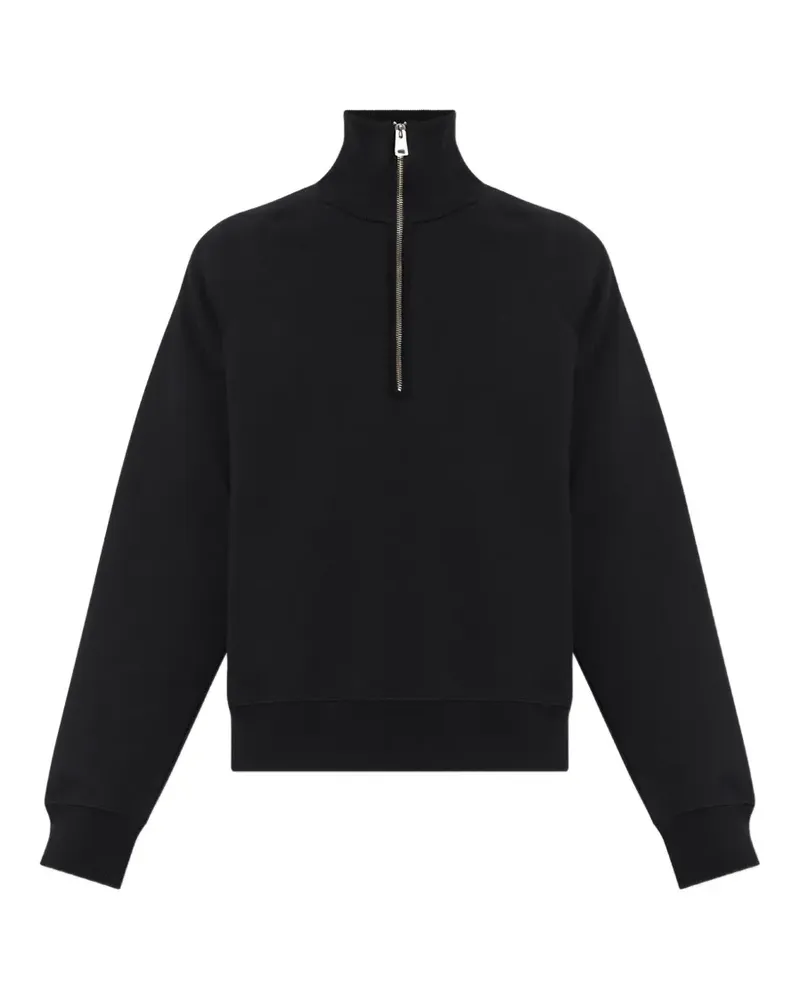 AMI Paris Ami de Coeur quarter-zip sweatshirt - Schwarz Schwarz