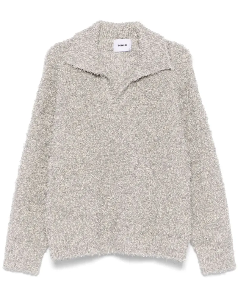 BONSAI Vrille Pullover - Grau Grau