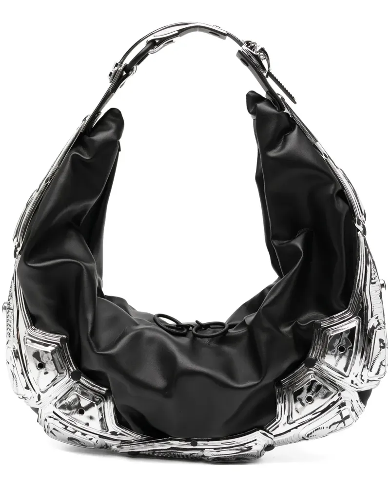 Innerraum Half-Moon Tasche - Silber Silber