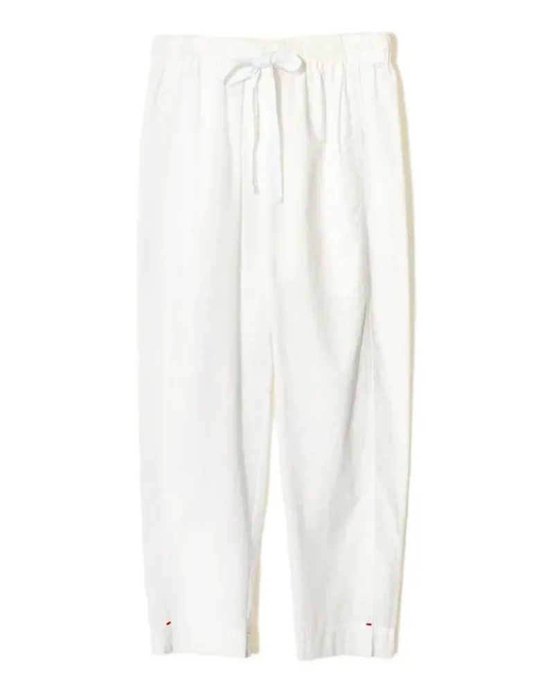 Xírena drawstring-waist trousers - Weiß Weiß