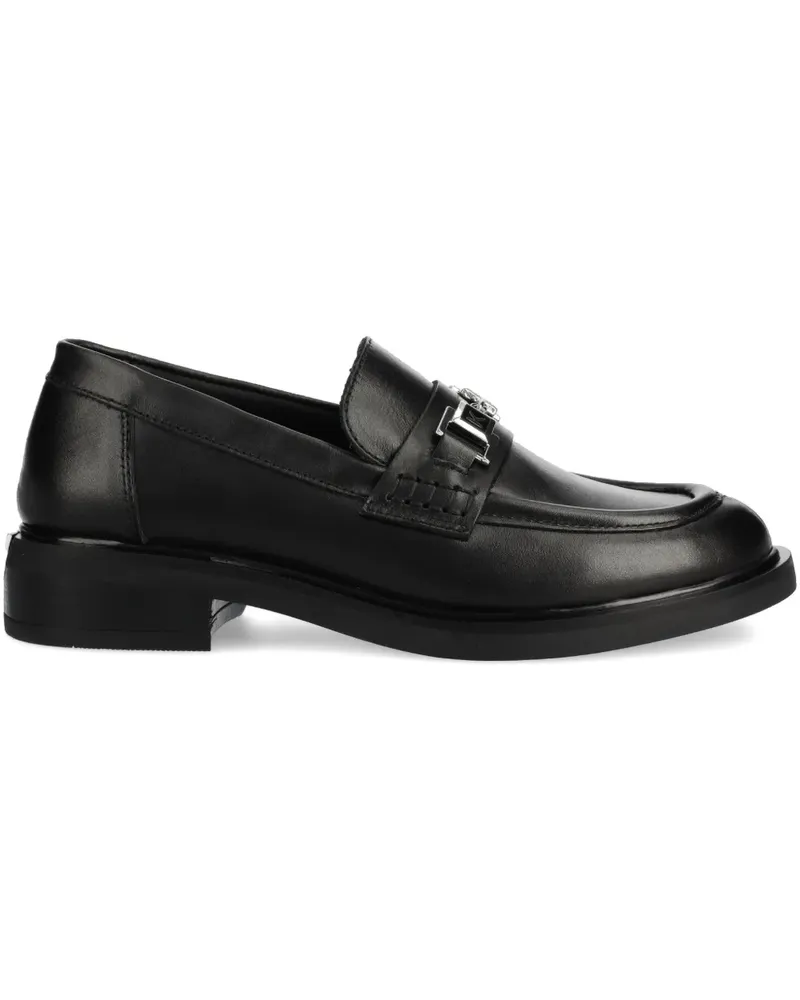 Karl Lagerfeld Loafer aus Leder - Schwarz Schwarz