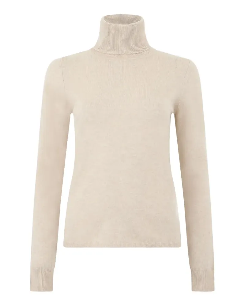 Max Mara Pullover mit Rollkragen - Nude Nude