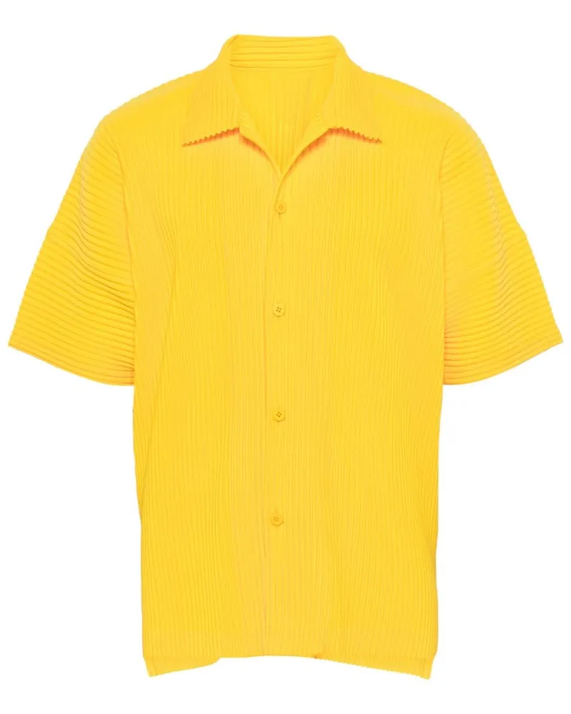 Issey Miyake MC July Hemd - Gelb Gelb