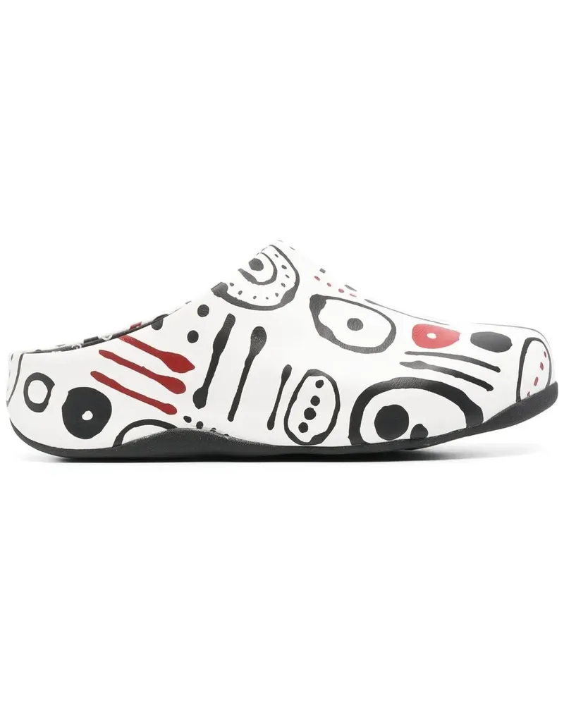 10 Corso Como x Fitflop SHUV Clogs - Weiß Weiß