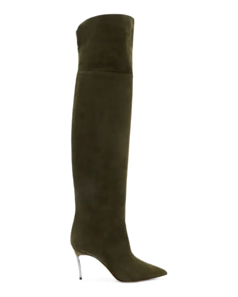 Casadei Blade Nomad Over The Knee boots - Grün Grün