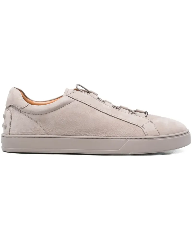 TOD'S Sneakers aus Leder - Grau Grau