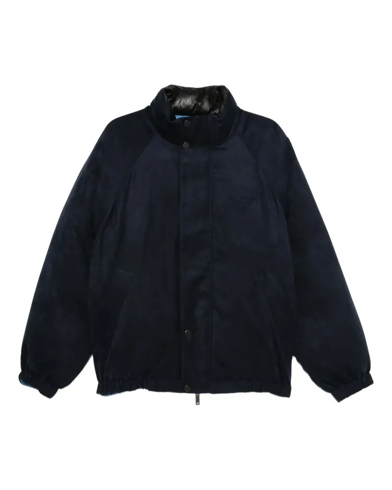 Emporio Armani Jacke mit Druckknöpfen - Blau Blau