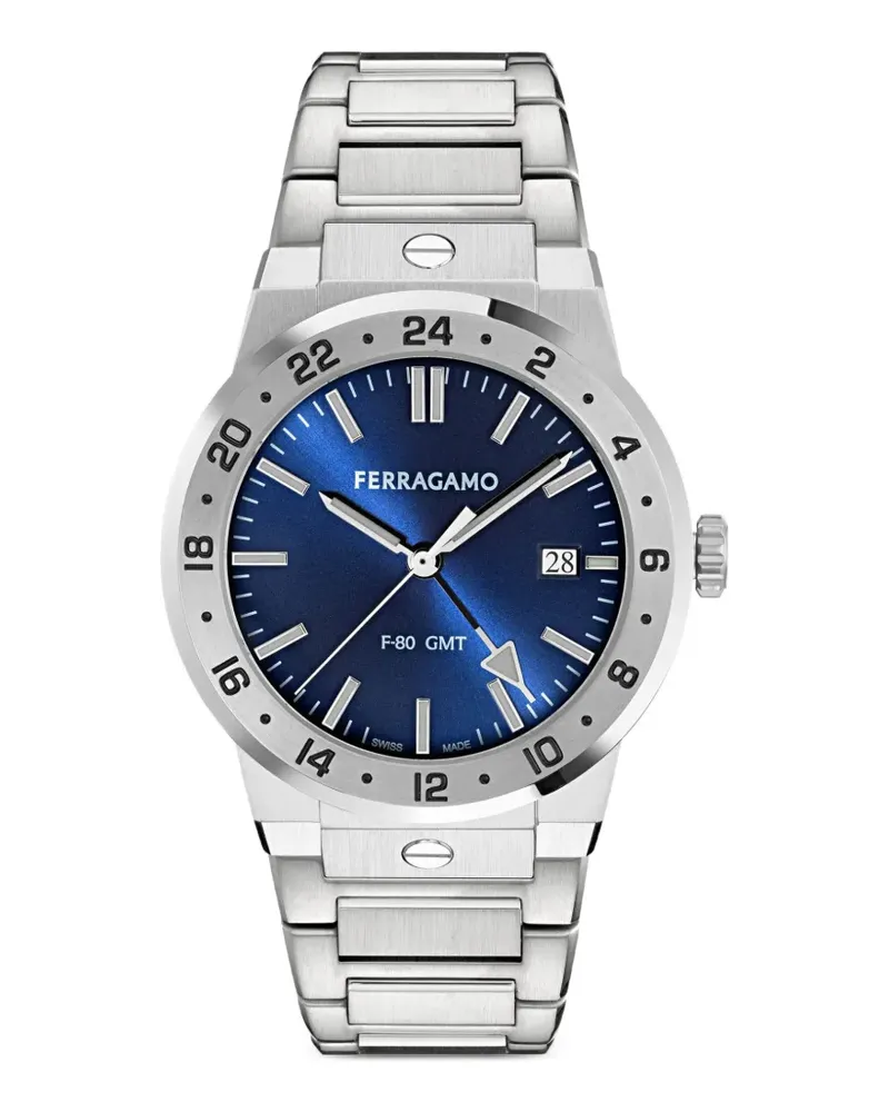 Ferragamo F-80 Armbanduhr 41mm - Blau Blau