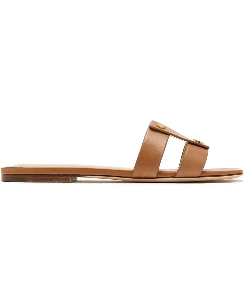 Veronica Beard Sandalen mit T-Riemen - Braun Braun