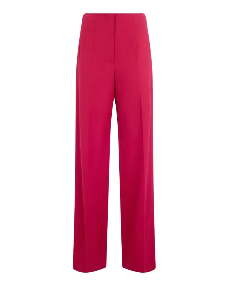 Alberta Ferretti Weite High-Waist-Hose - Rosa Rosa