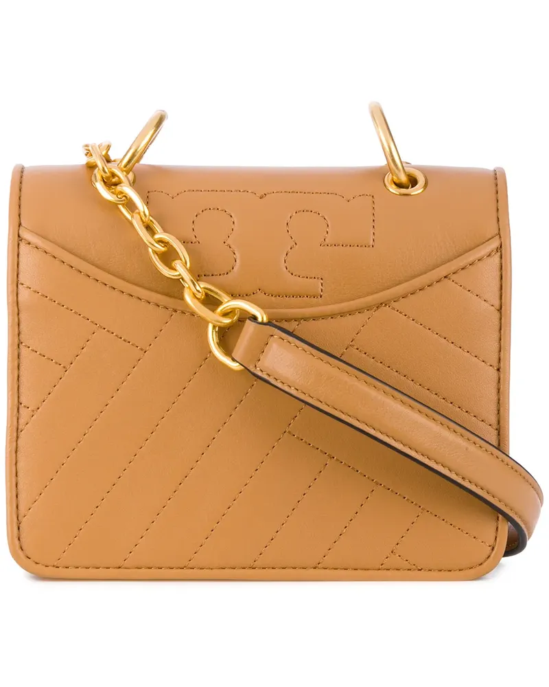 Tory Burch Aged Vachetta' Schultertasche - Nude Nude
