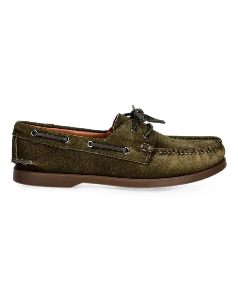 Vagabond Loui Segelschuhe aus Wildleder - Grün Grün