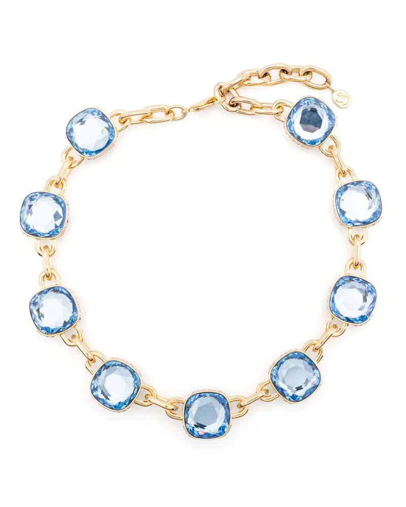Swarovski Chroma Twist Halskette - Gold Gold