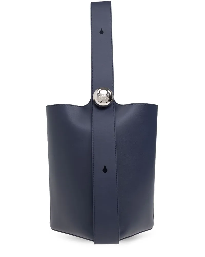 Loewe Mittelgroßer Pebble Shopper - Blau Blau
