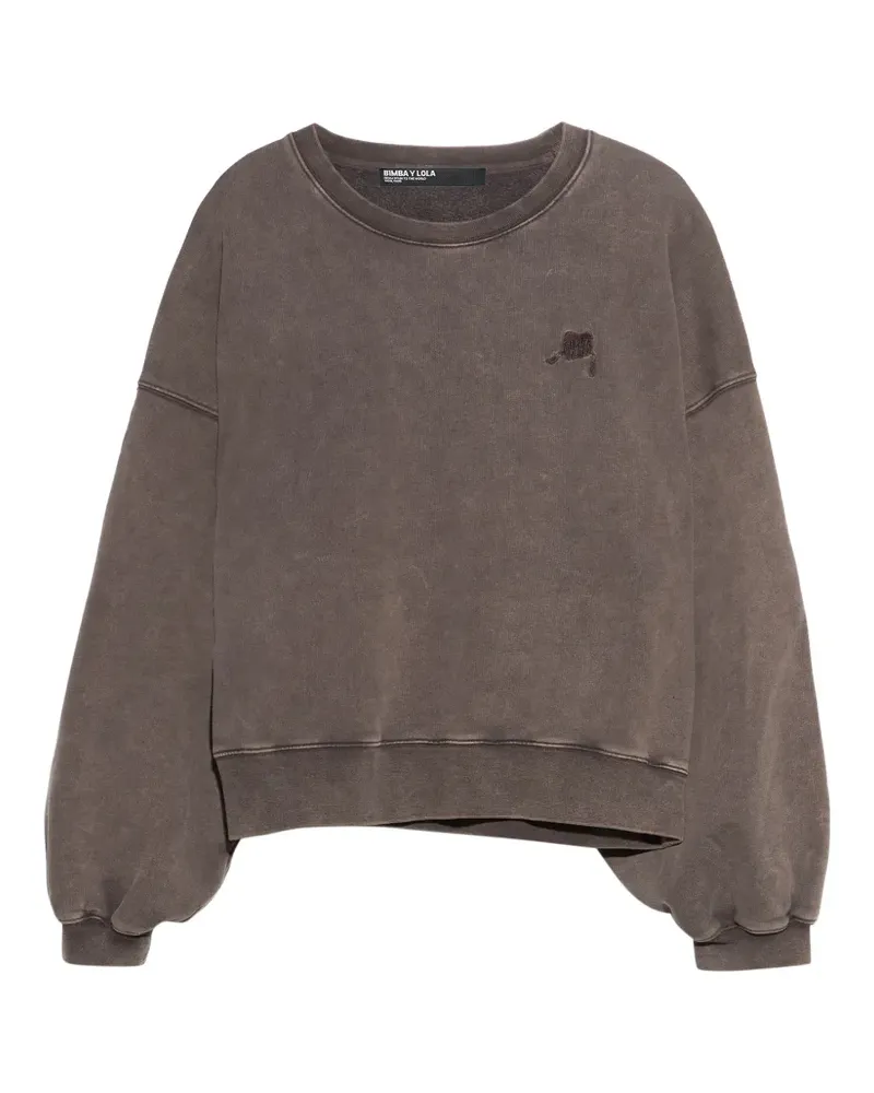 BIMBA Y LOLA Taupe Balloon Sweatshirt - Braun Braun
