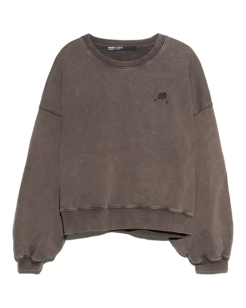 BIMBA Y LOLA Taupe Balloon Sweatshirt - Braun Braun