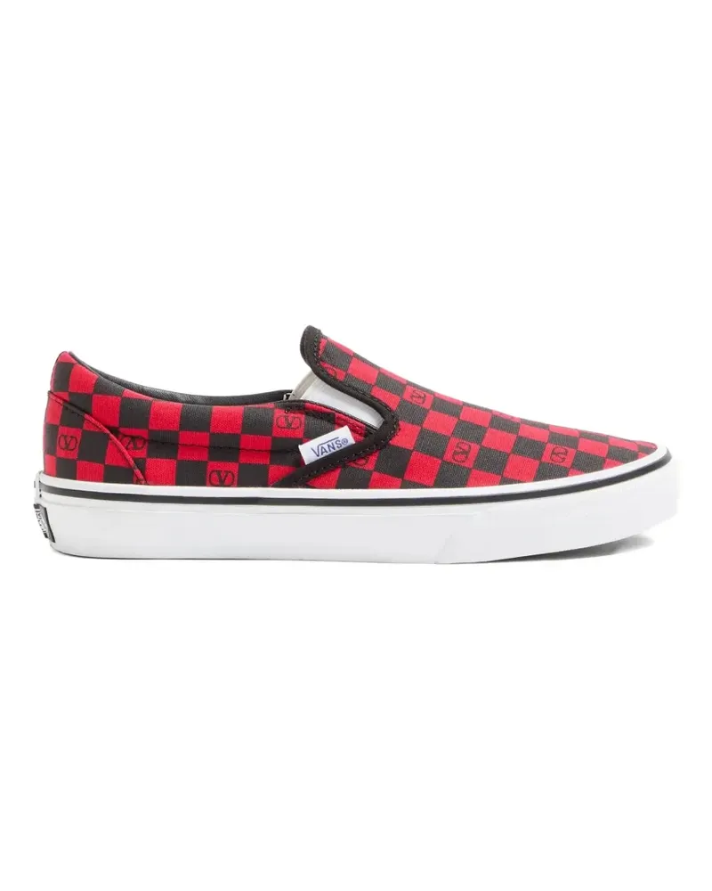 Vans x Valentino Garavani checkerboard VLogo sneakers - Schwarz Schwarz