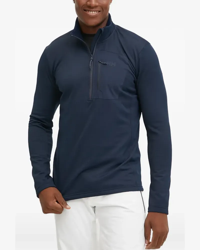 Helly Hansen zip-fastening sweatshirt - Blau Blau