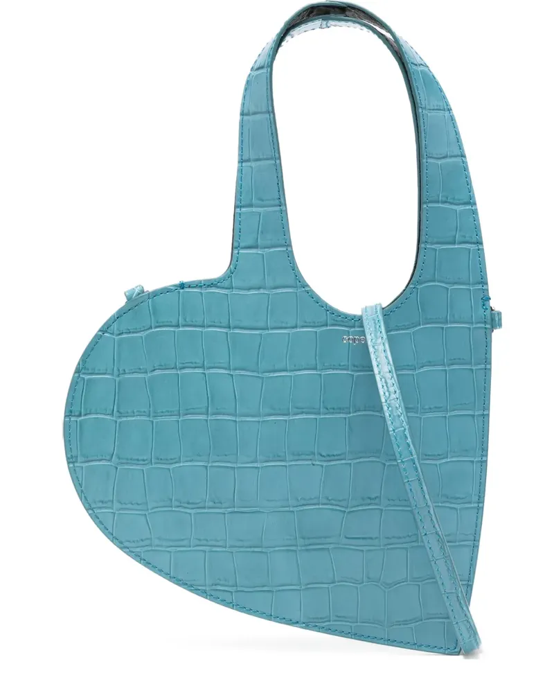 COPERNI mini heart-shape tote bag - Blau Blau