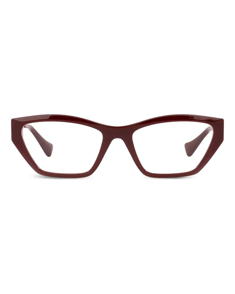 Versace Brille mit Cat-Eye-Gestell - Rot Rot