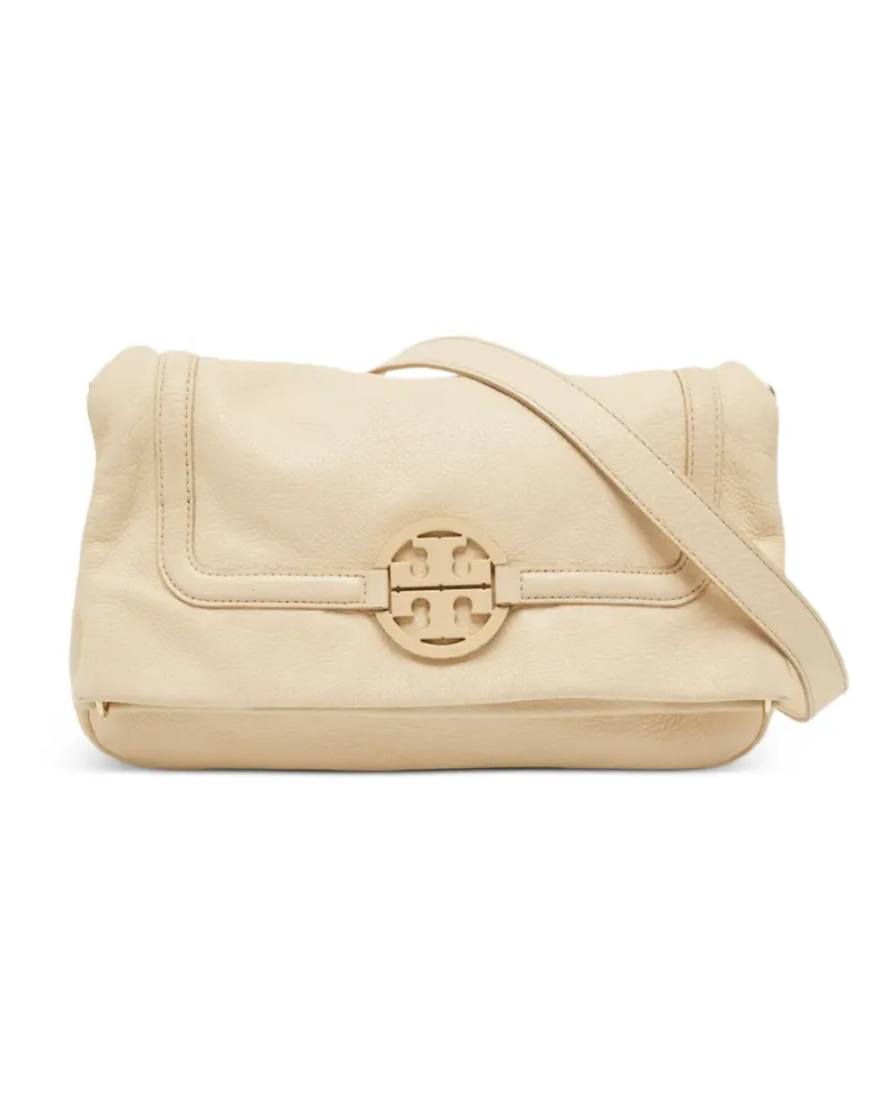 Tory Burch Amanda Schultertasche - Nude Nude