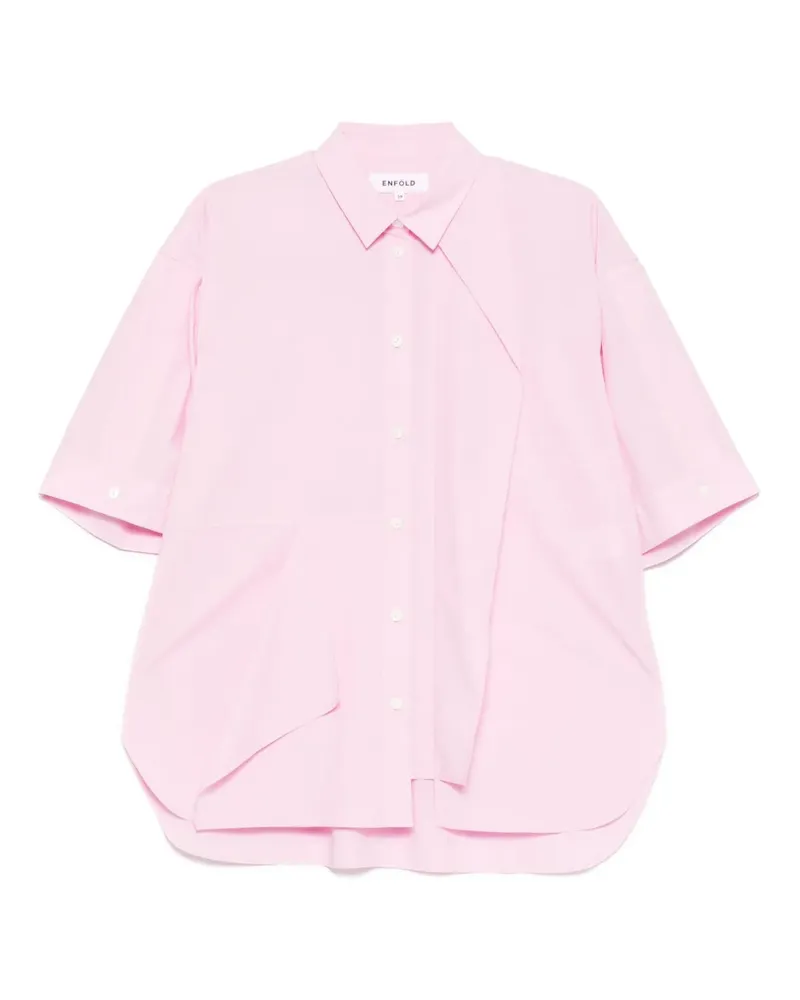 ENFÖLD Kurzärmeliges Hemd - Rosa Rosa