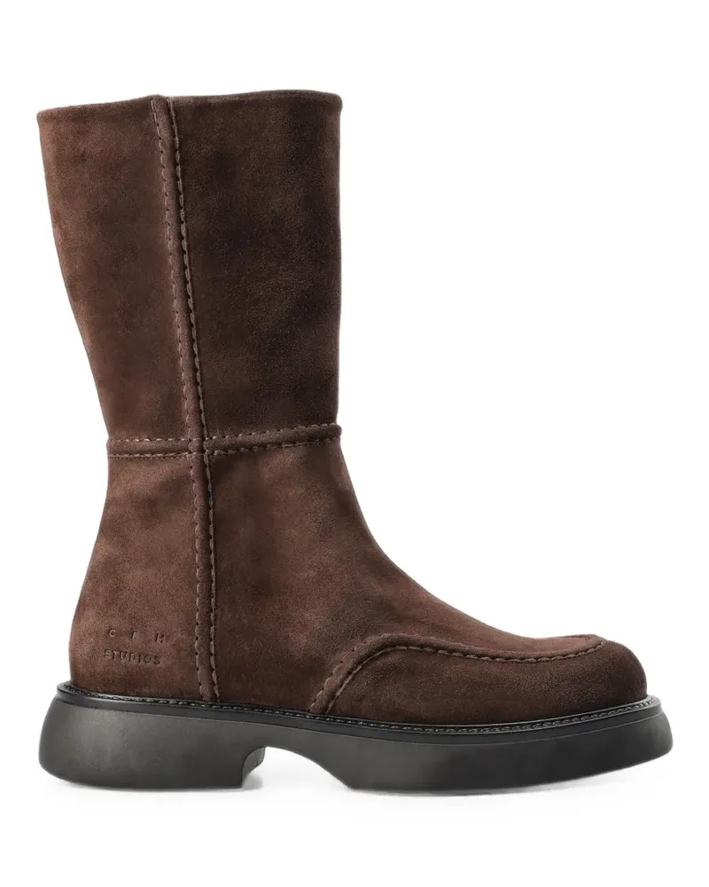 Copenhagen CPH760 suede ankle boots - Braun Braun