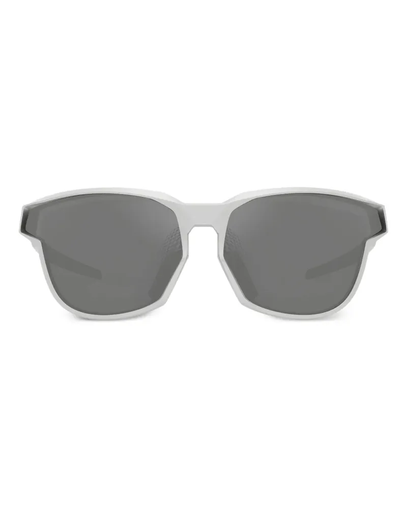 Oakley Sonnenbrille mit rundem Gestell - Grau Grau