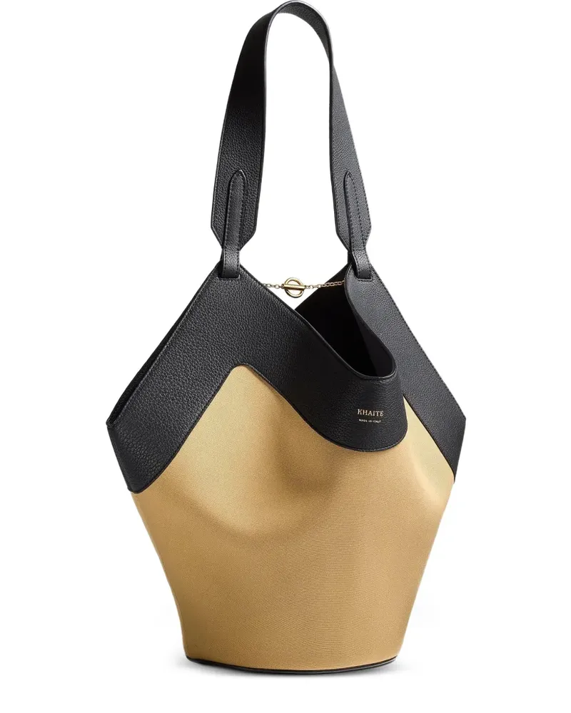 KHAITE Kleine Lotus Tote Bag - Nude Nude