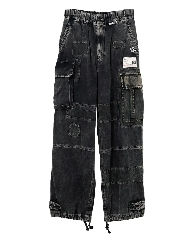 MIHARAYASUHIRO Repair Cargohose - Schwarz Schwarz