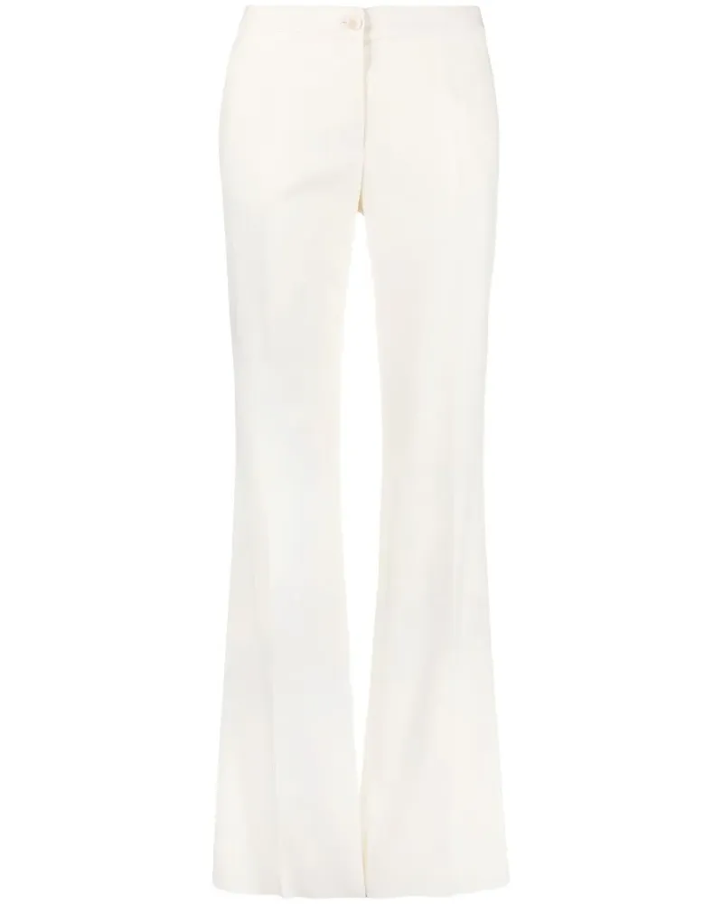 Etro High-Waist-Hose mit weitem Bein - Nude Nude