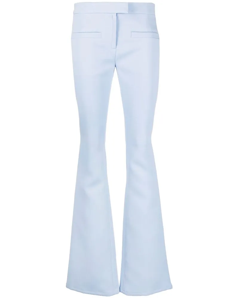 Courrèges Ausgestellte Hose - Blau Blau