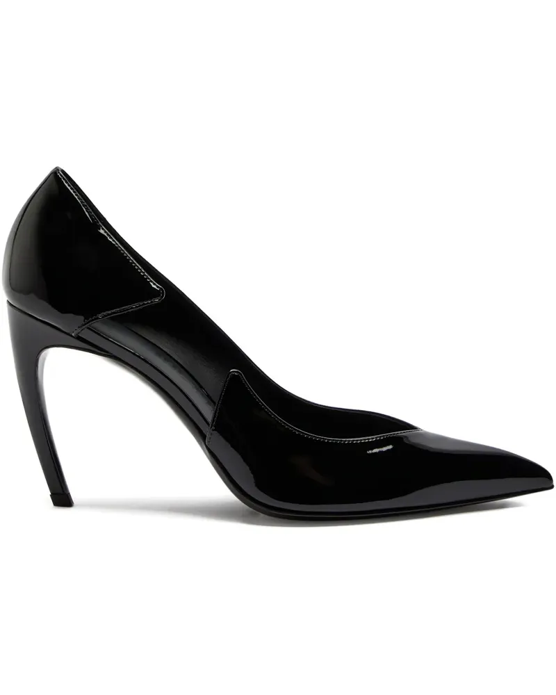 ATTICO Mia Pumps mit Absatz 95mm - Schwarz Schwarz