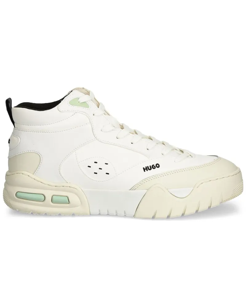 HUGO BOSS Sneakers mit Einsätzen - Weiß Weiß