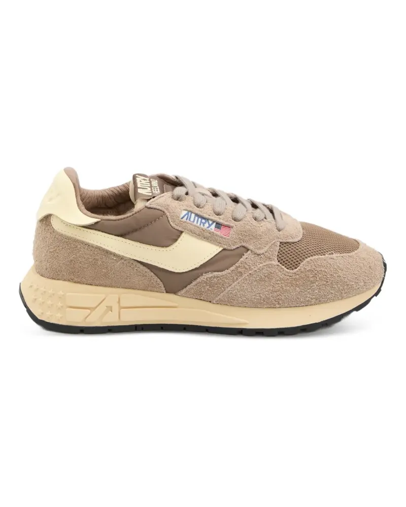 AUTRY Reelwind Sneakers aus Wildleder - Nude Nude
