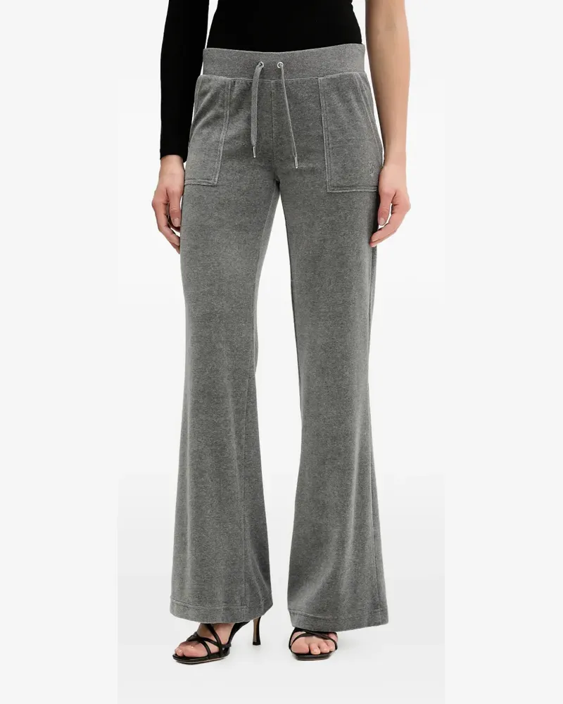 Juicy Couture logo-embroidered track pants - Grau Grau