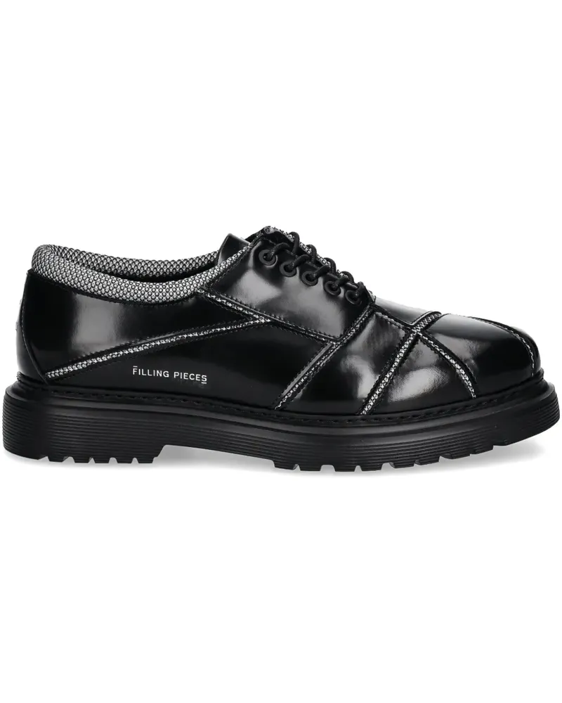 Filling Pieces Heren Schuhe - Schwarz Schwarz