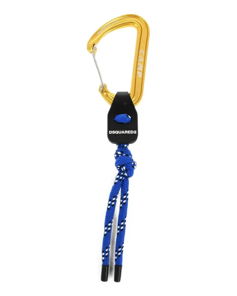 Dsquared2 Schlüsselanhänger mit Karabiner - Blau Blau