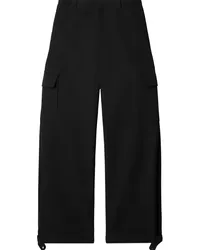 OFF-WHITE Cargohose mit weitem Bein Schwarz