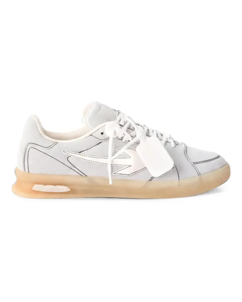 OFF-WHITE End Of Play denim Sneakers - Grau Grau