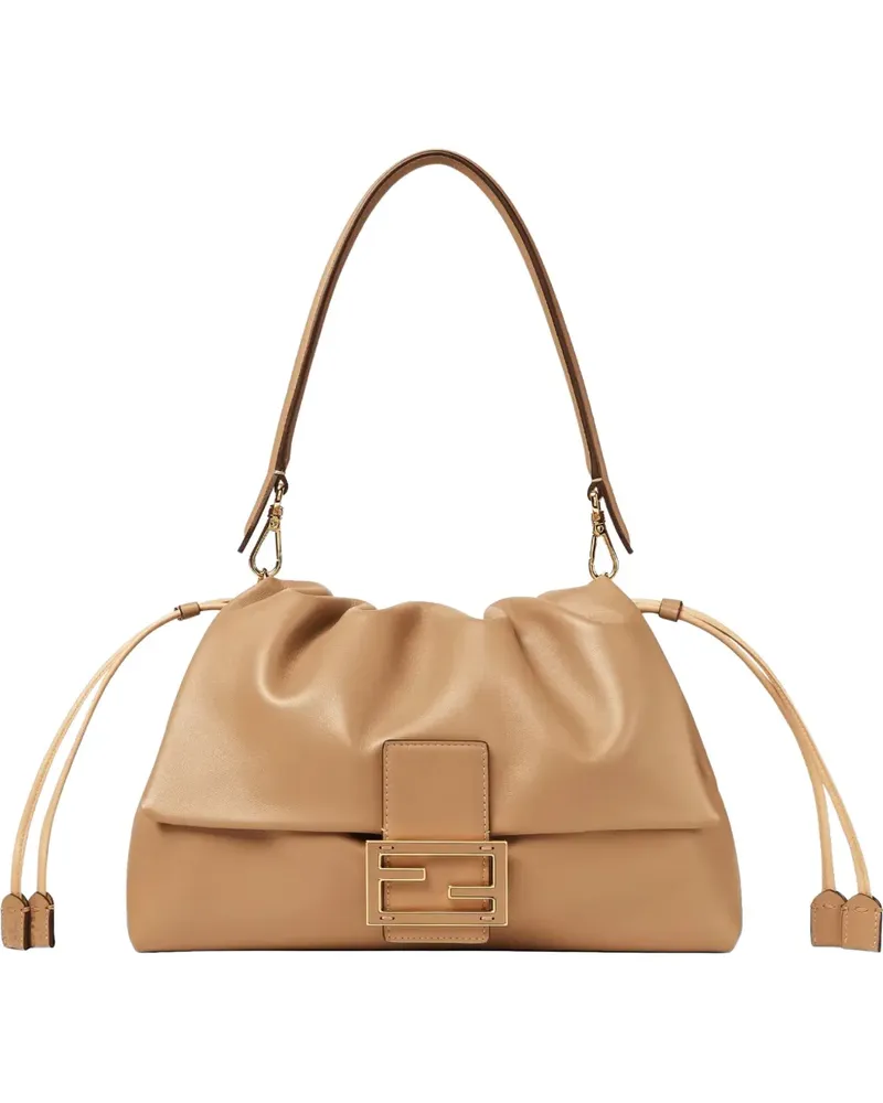 Fendi Mamma drawstring tote bag - Nude Nude