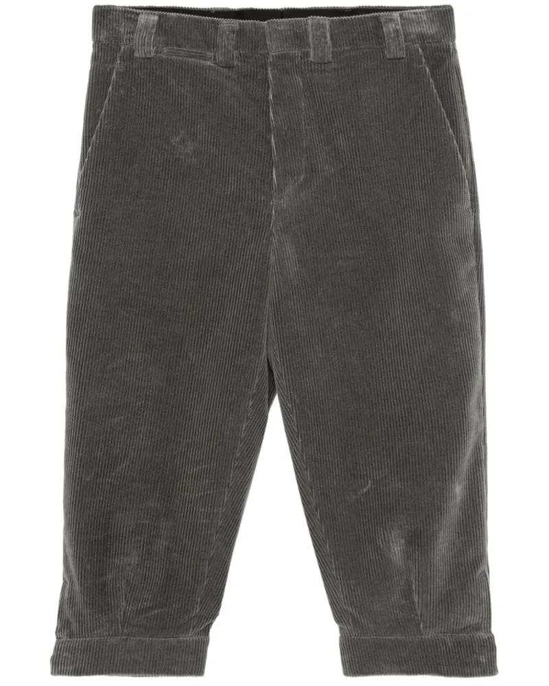 Rier Shorts aus Cord - Grau Grau