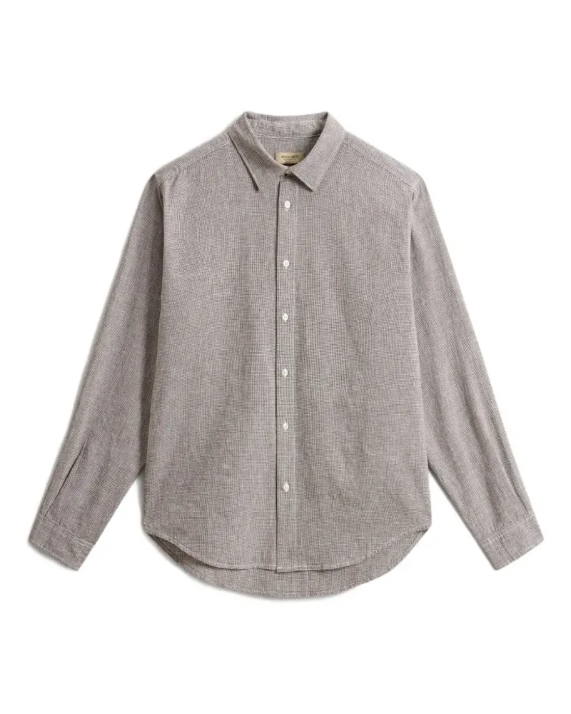 Woolrich button shirt - Braun Braun