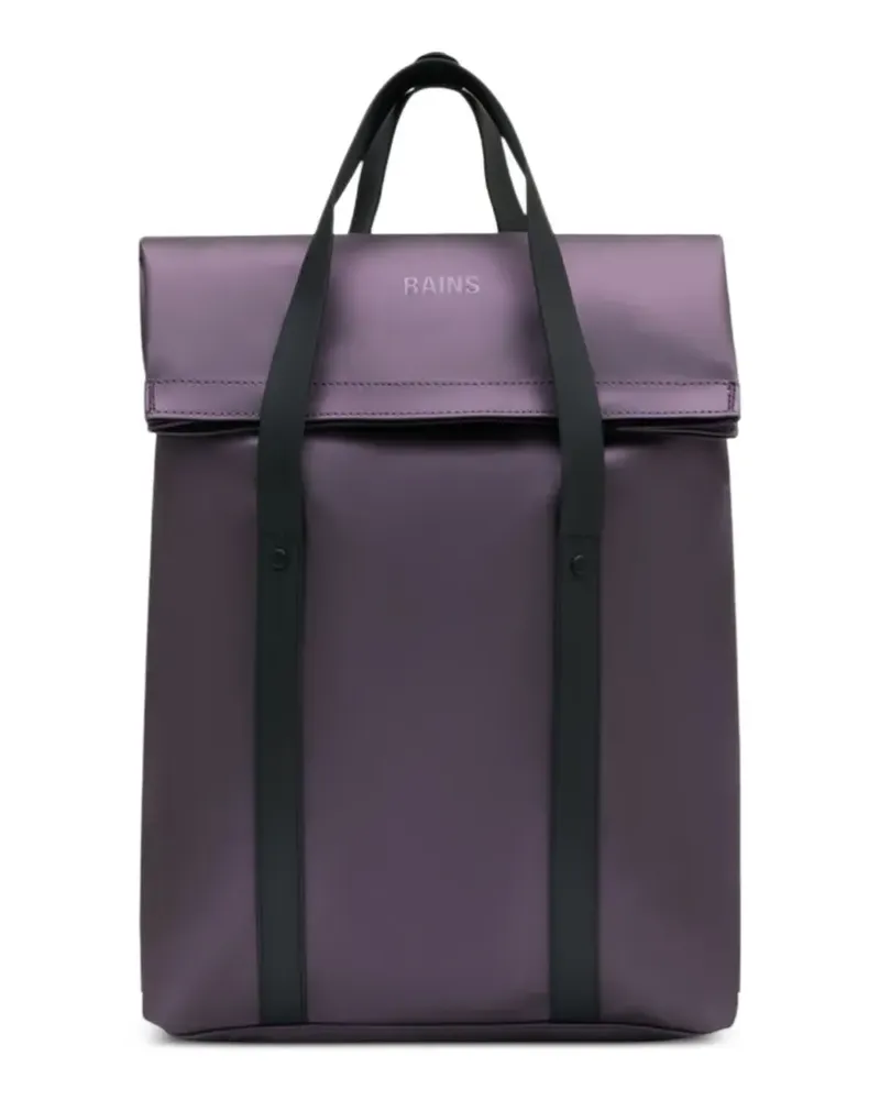 RAINS 2 Way Rucksack mit Henkelriemen - Violett Violett