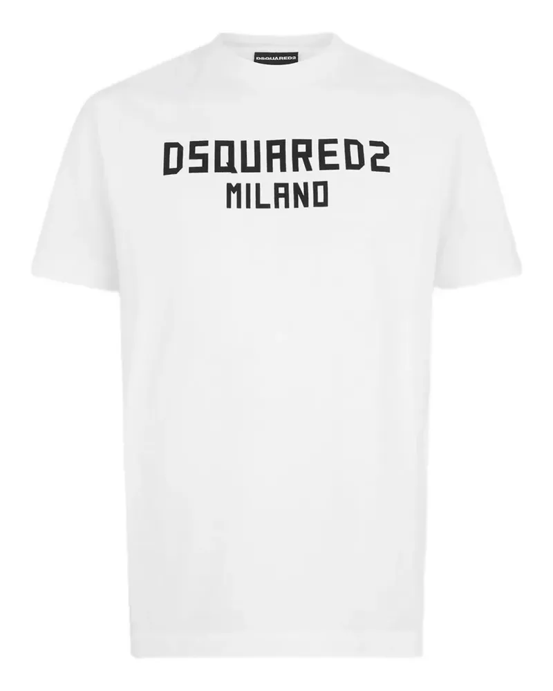 Dsquared2 T-Shirt mit Logo - Weiß Weiß