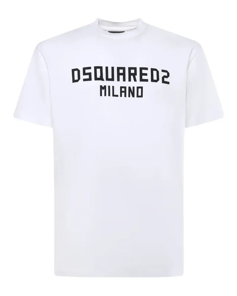 Dsquared2 T-Shirt mit Logo - Weiß Weiß
