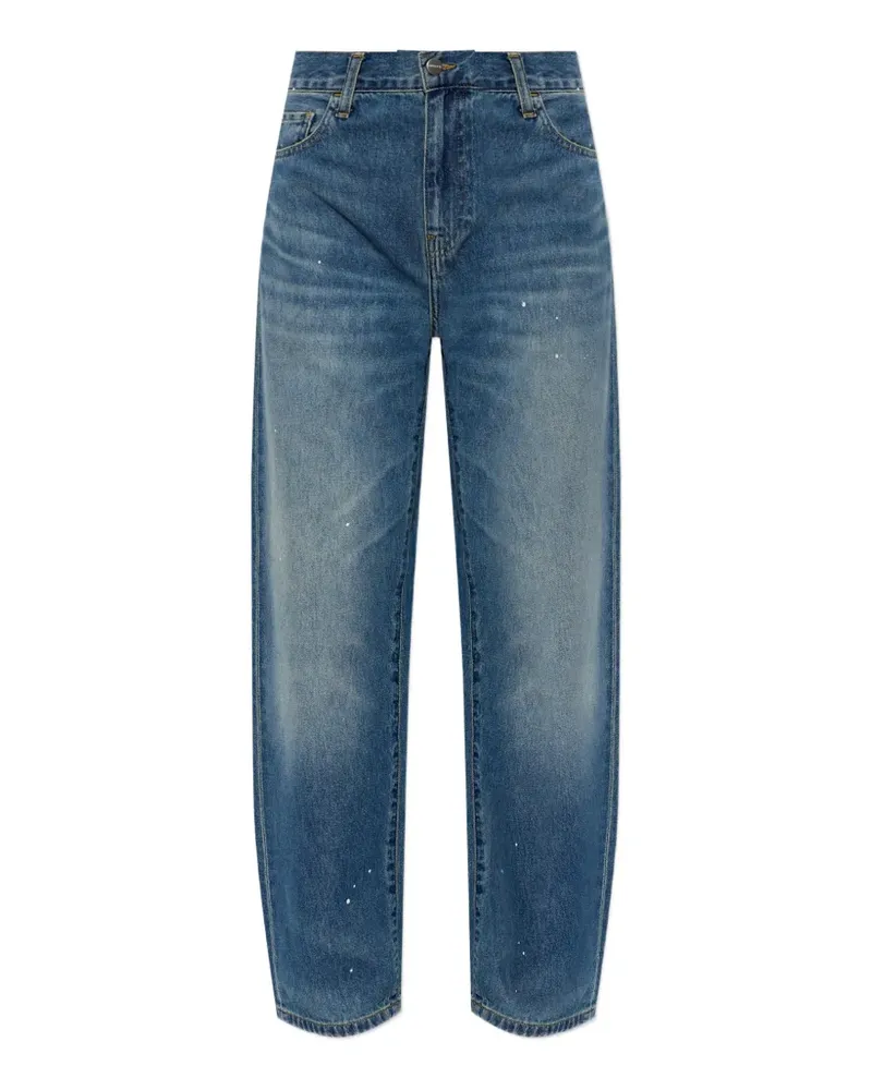 Carhartt WIP Arin Jeans mit Farbklecksen - Blau Blau