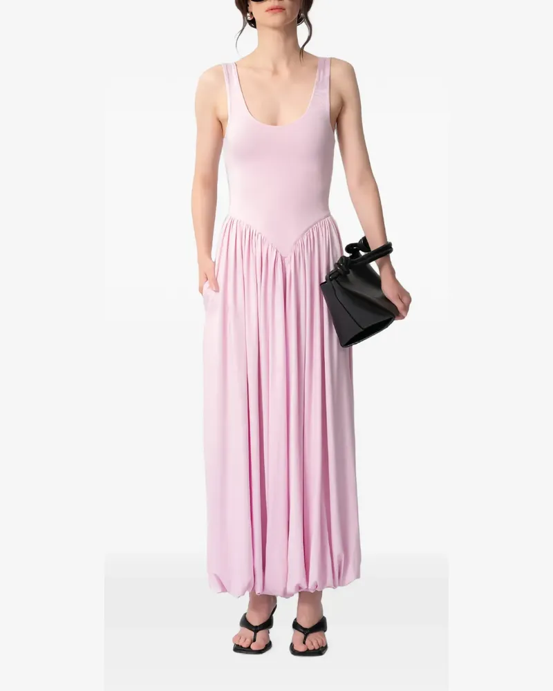 CONCEPTO Aria gathered-detail jumpsuit - Rosa Rosa