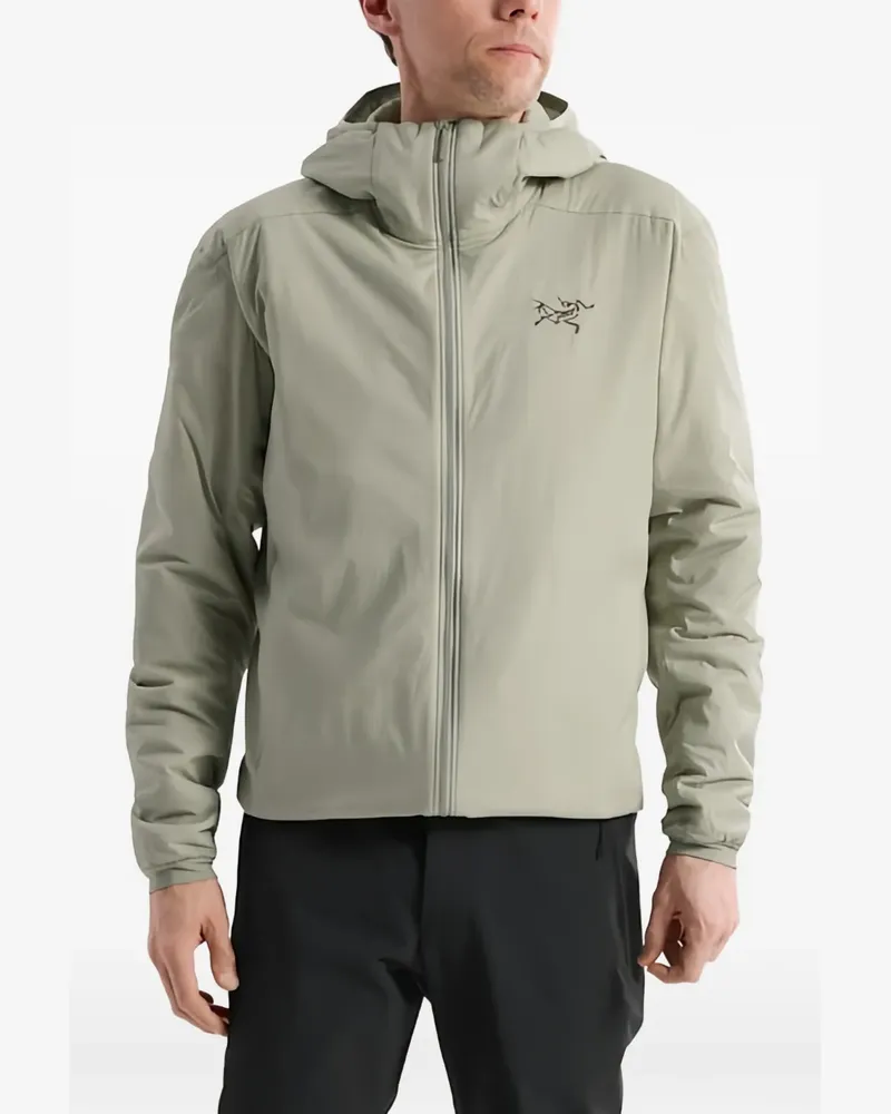Arc'teryx Kapuzenjacke mit Logo-Print - Grün Grün